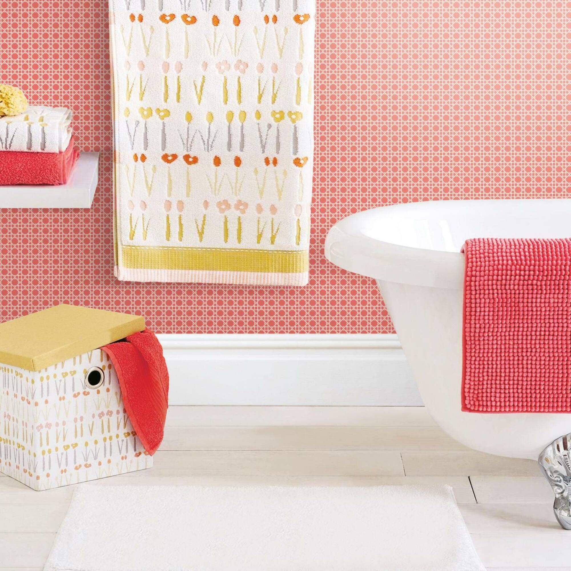 RoomMates Caning Peel & Stick Wallpaper